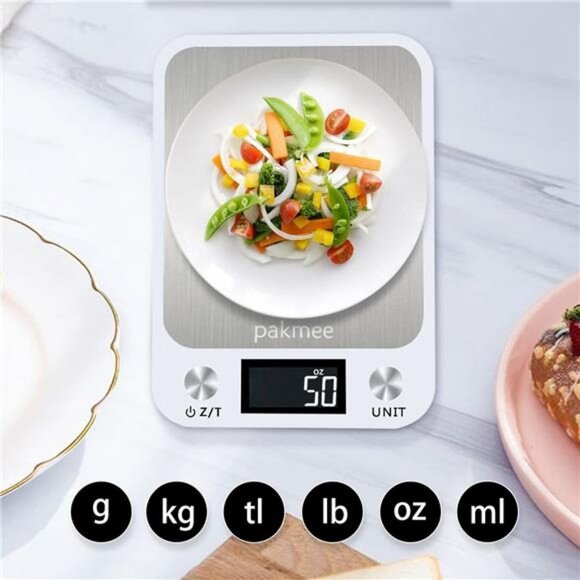 22lb Food Scale Multifunction Digital Kitchen Scale - Picture 3 of 7